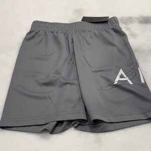 Kids Gray Sports Shorts